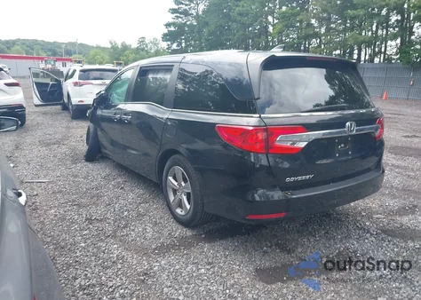 2020 Honda Odyssey Ex-L/Ex-L W/Navi Res from USA, damaged, VIN 5FNRL6H73LB002480